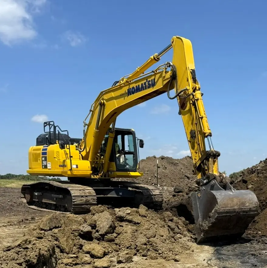 An excavator works the cut at State 16-31.